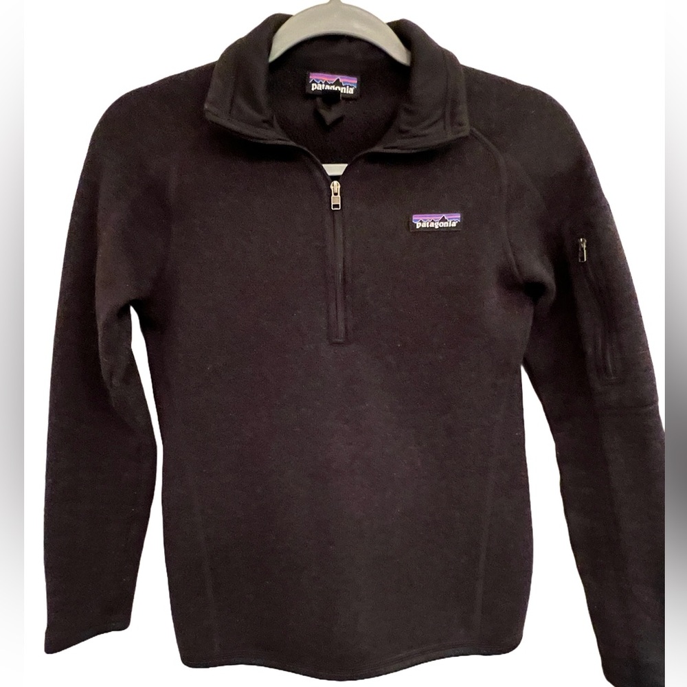 Patagonia Black Better Sweater 1/4-Zip
